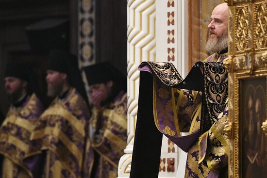 Russia Religion Patriarch Holy Week