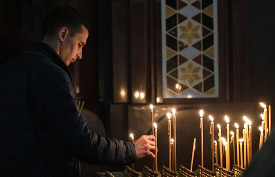 Russia Religion Patriarch Holy Week