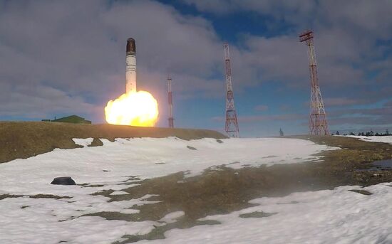 Russia Ballistic Missile Launch