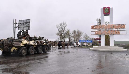 DPR LPR Russia Ukraine Military Operation