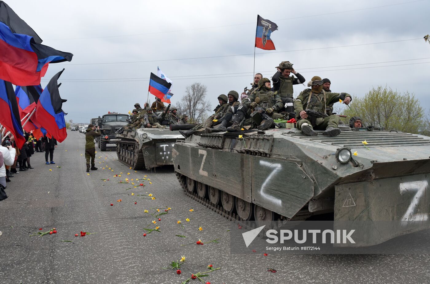 DPR LPR Russia Ukraine Military Operation