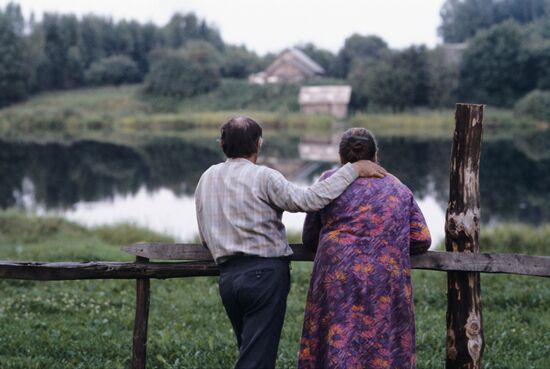 Belarusian beemaster Pimen Rusalovsky