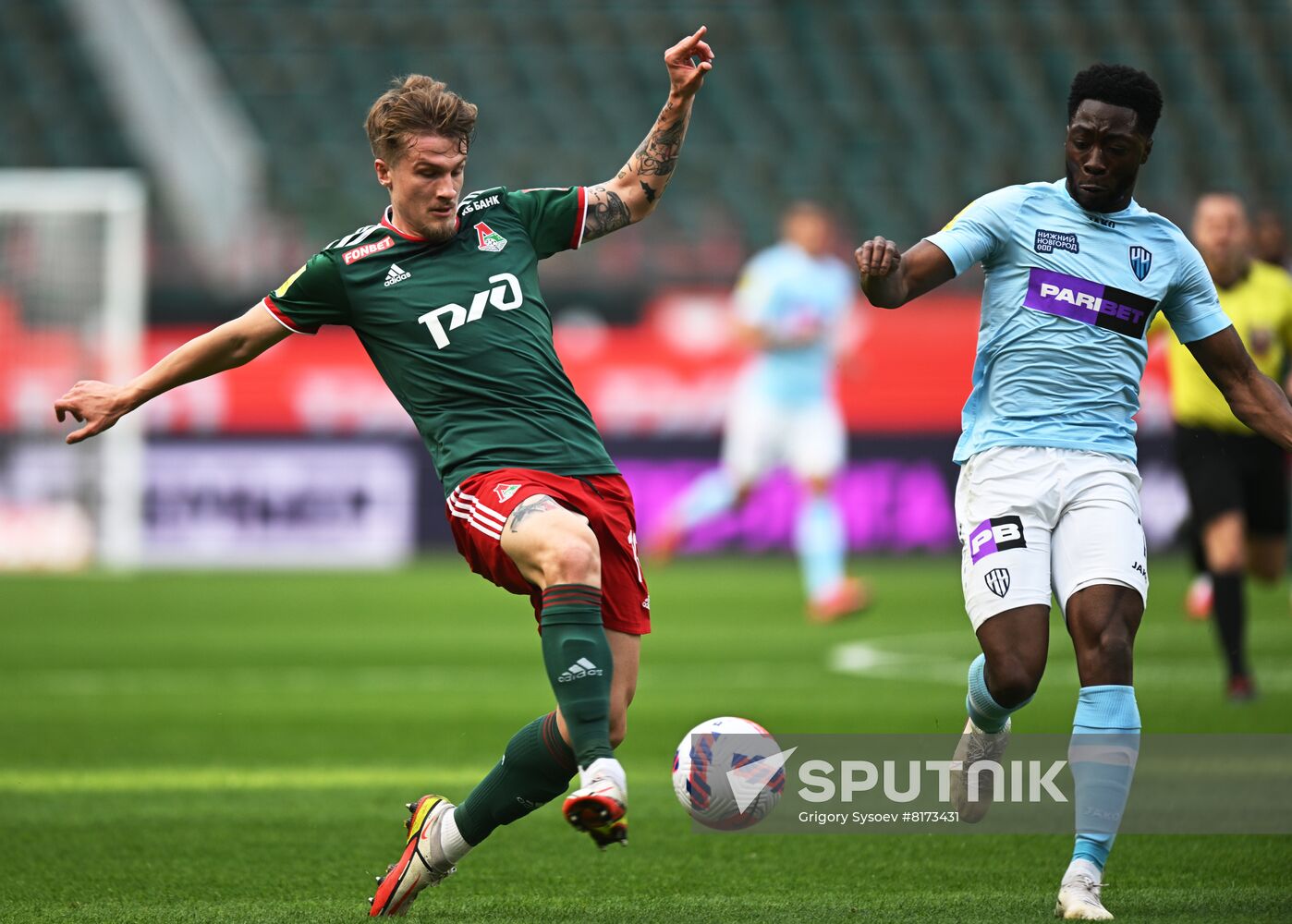 Russia Soccer Premier-League Lokomotiv - Nizhny Novgorod