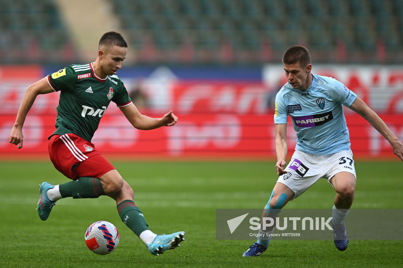 Russia Soccer Premier-League Lokomotiv - Nizhny Novgorod