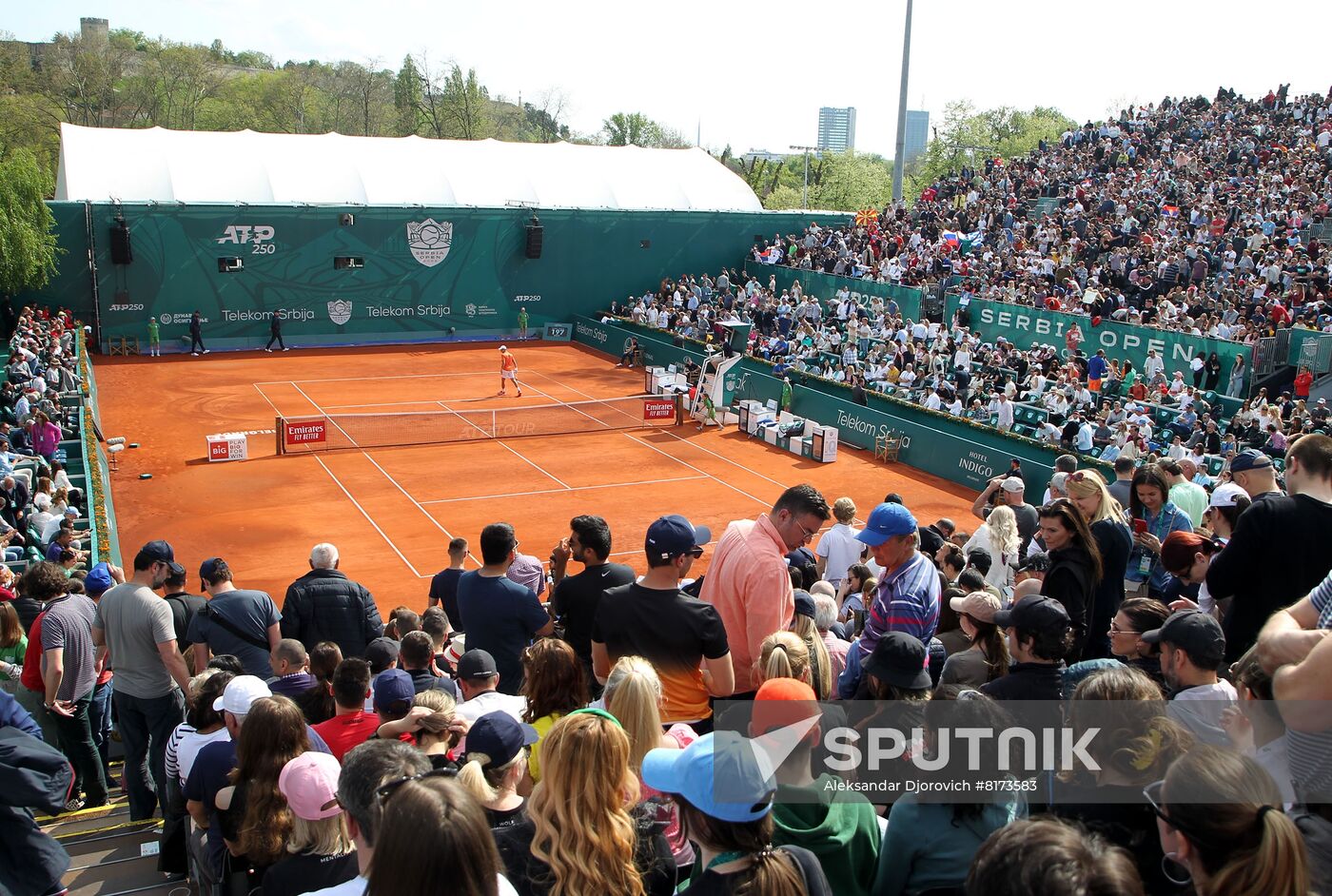 Serbia Tennis Open Djokovic - Khachanov