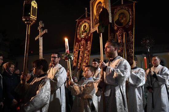 Russia Regions Orthodox Easter