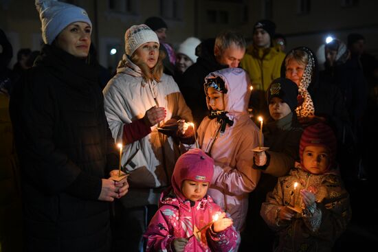 Russia Regions Orthodox Easter