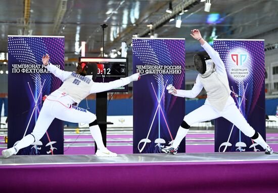 Russia Fencing Championship Women Foil