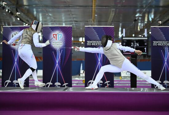 Russia Fencing Championship Women Foil