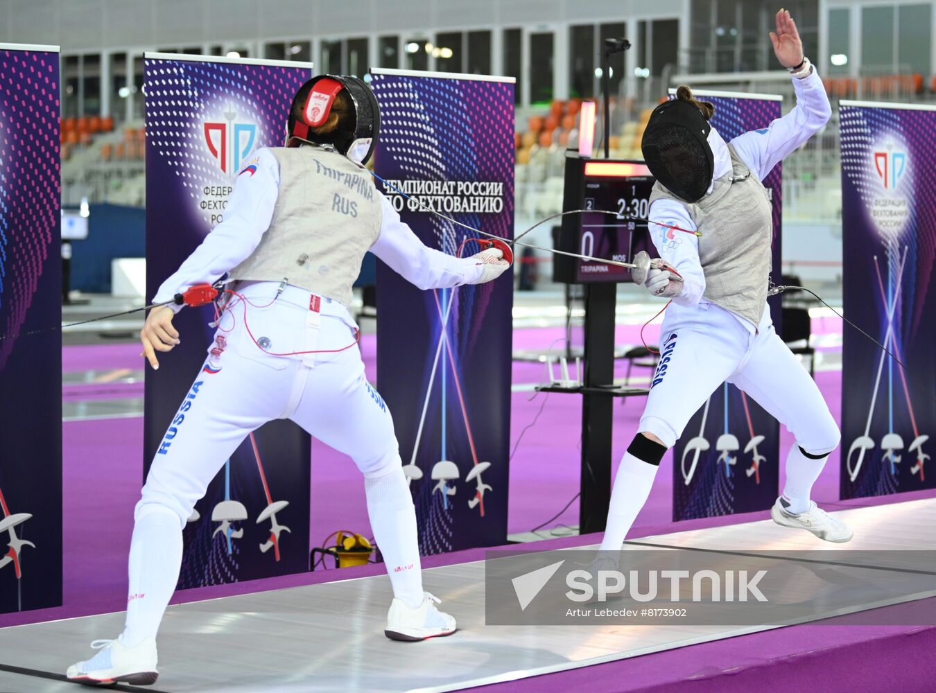 Russia Fencing Championship Women Foil