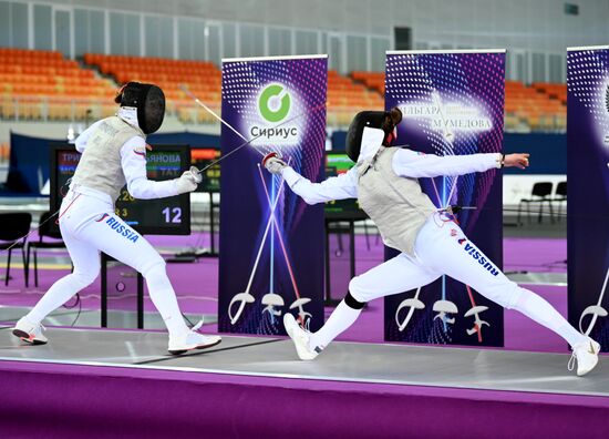 Russia Fencing Championship Women Foil