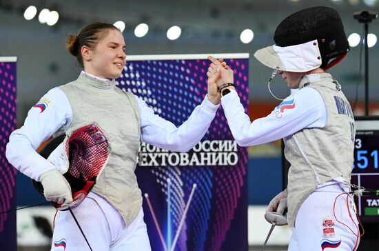 Russia Fencing Championship Women Foil