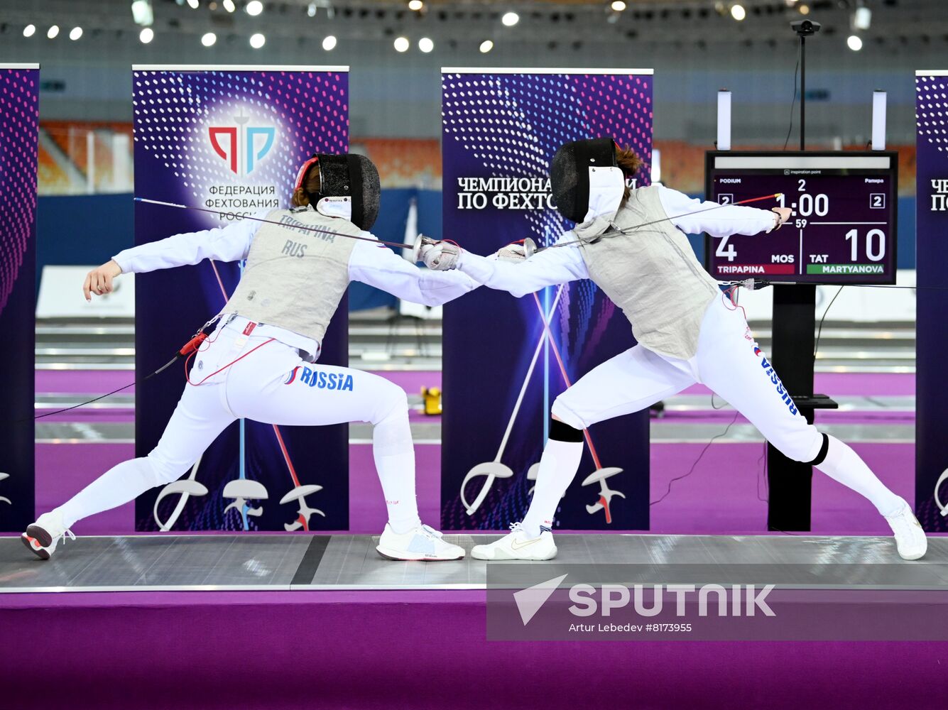 Russia Fencing Championship Women Foil