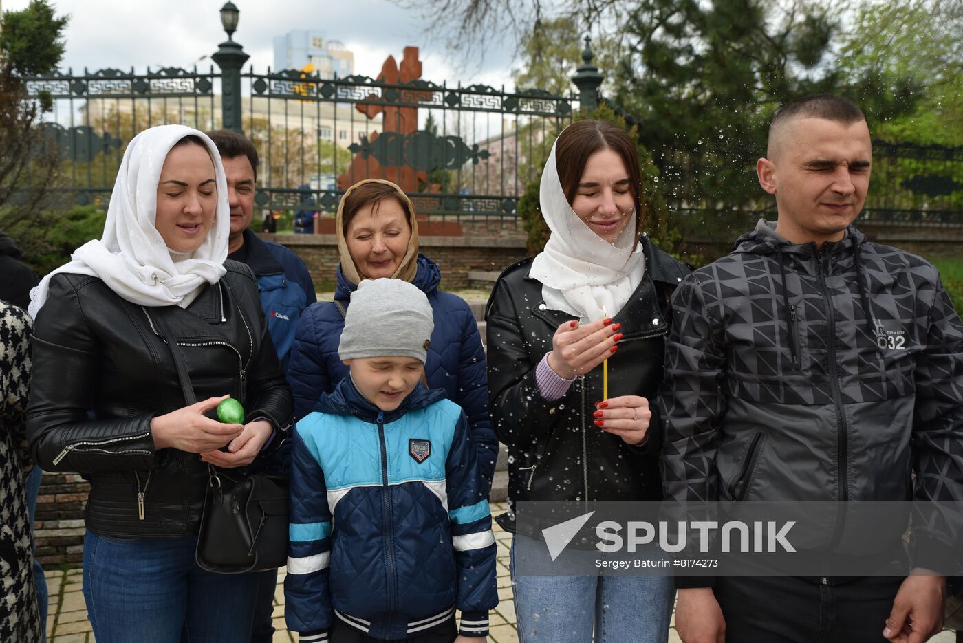 DPR LPR Orthodox Easter