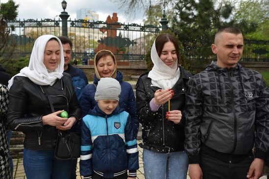 DPR LPR Orthodox Easter