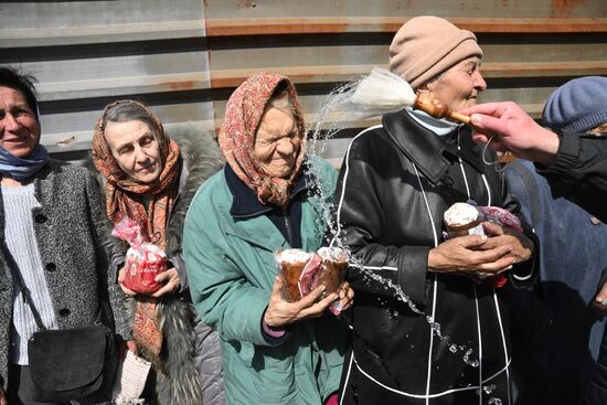 DPR LPR Orthodox Easter 