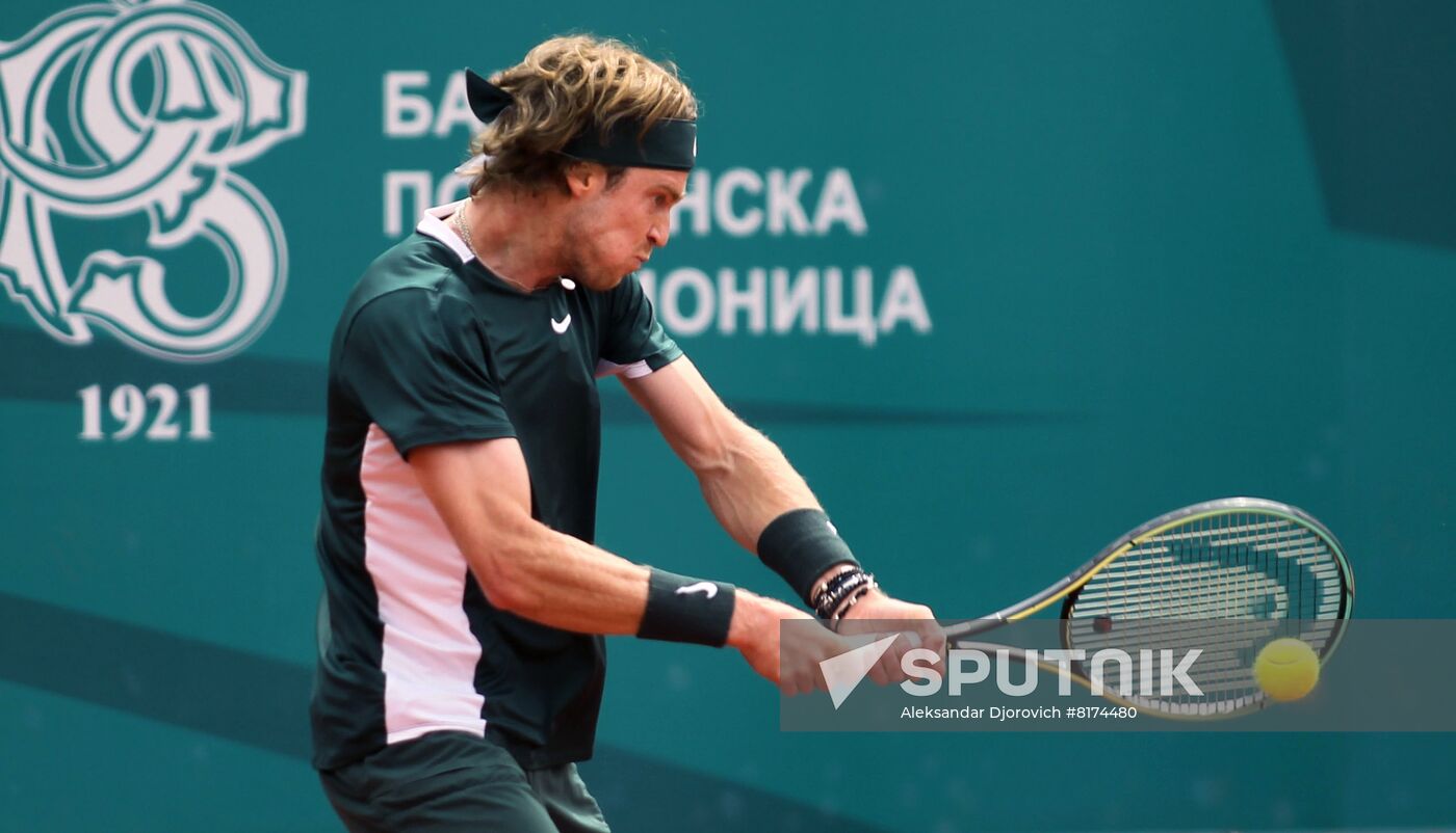 Serbia Tennis Open Djokovic - Rublev