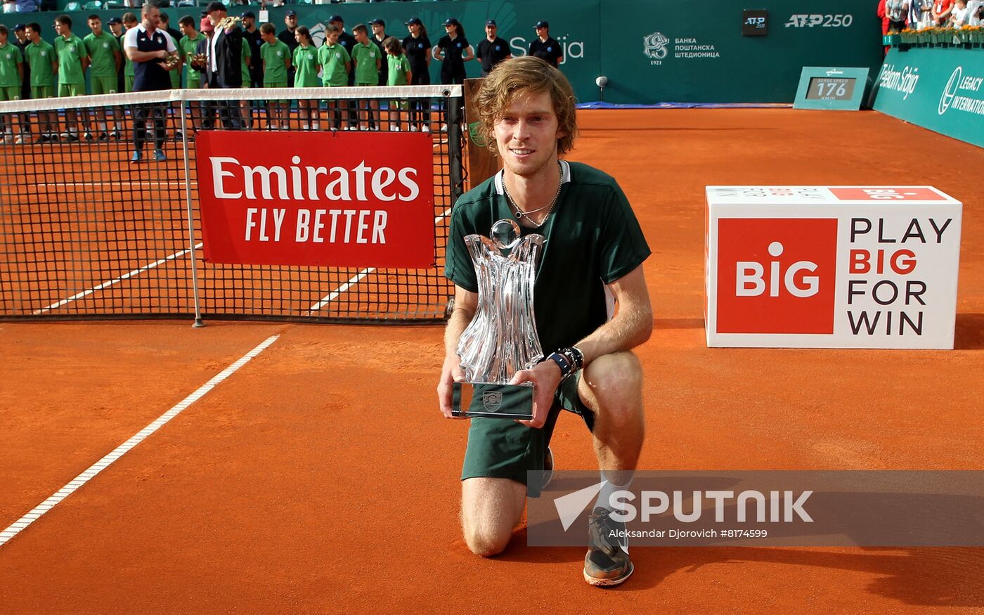 Serbia Tennis Open Djokovic - Rublev