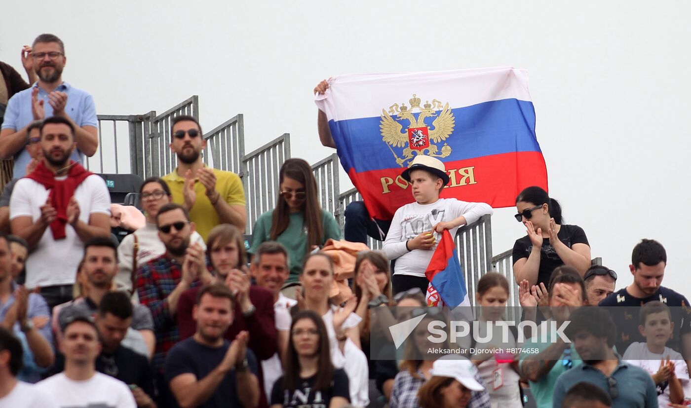 Serbia Tennis Open Djokovic - Rublev