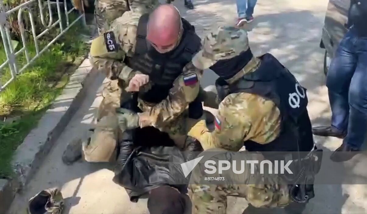 Russia Terrorist Detention
