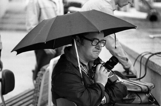 Photo correspondents at 1980 Olympics