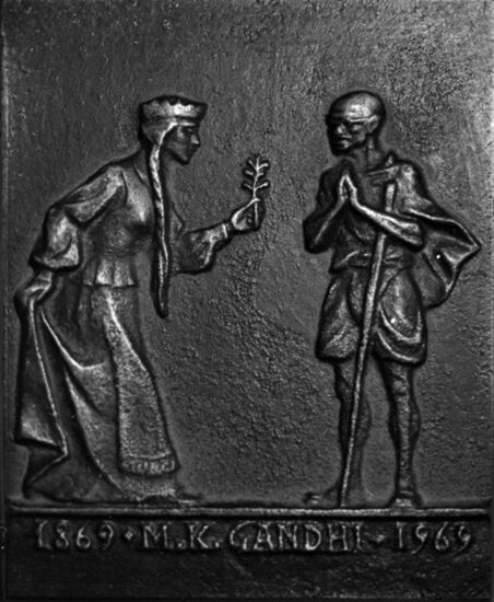 Lithuania Loves and Respects Mahatma Gandhi by I. Varnas