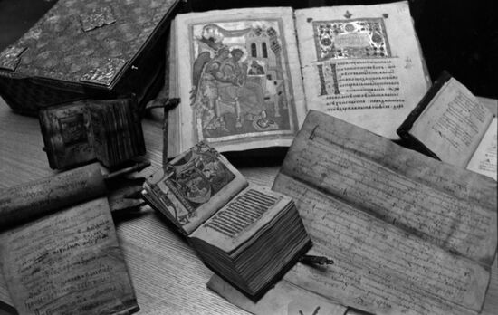Rare books from Lenin Library