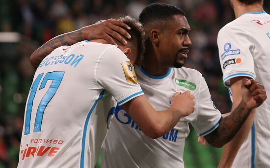 Russia Soccer Premier-League Krasnodar - Zenit