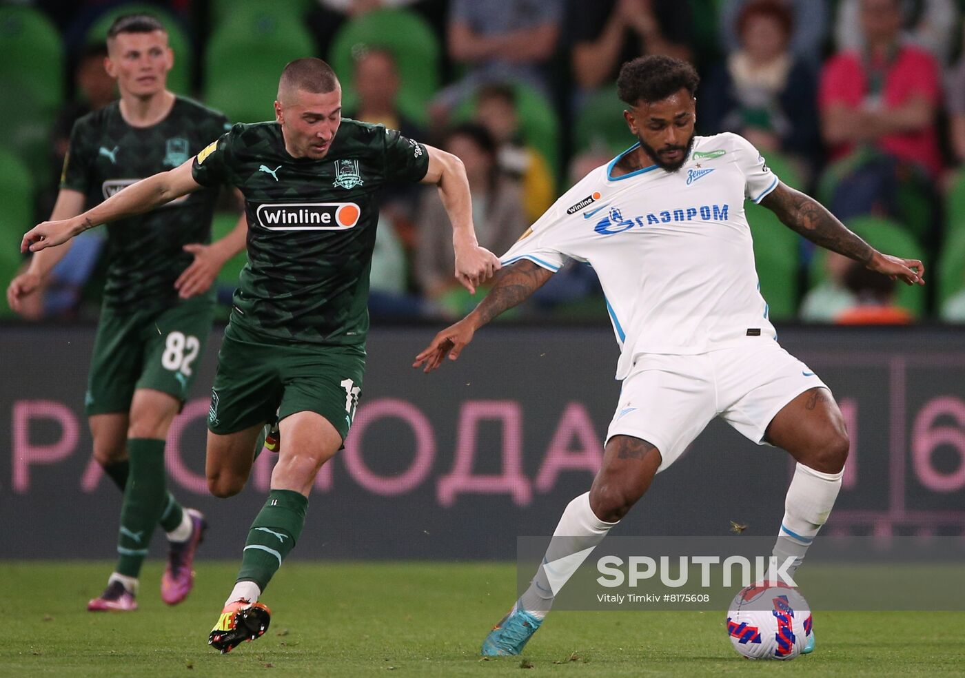 Russia Soccer Premier-League Krasnodar - Zenit