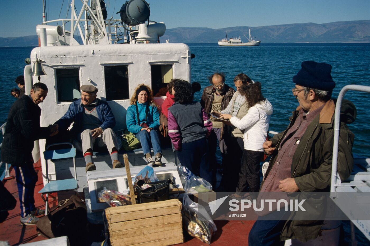 Soviet-American scientific expedition on Baikal research