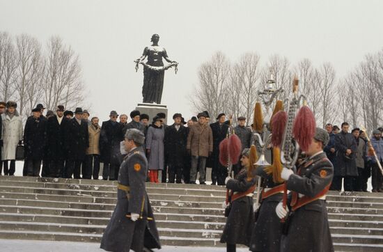 Delegation of Polish People's Republic visits USSR