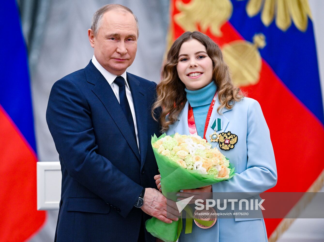 Russia Putin Olympic Medalists
