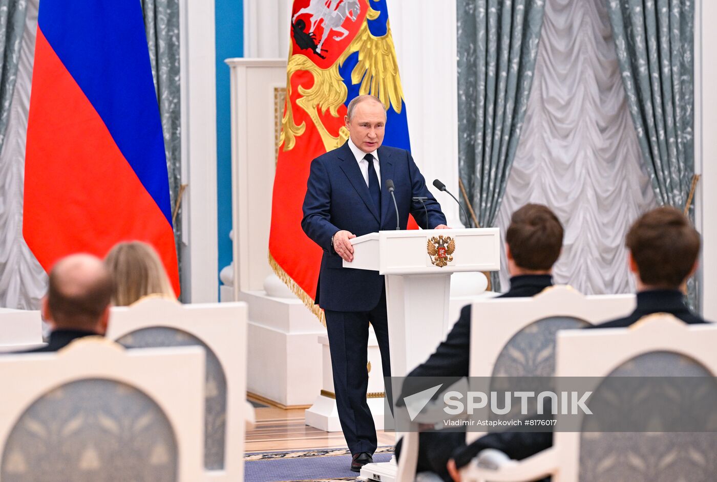 Russia Putin Olympic Medalists