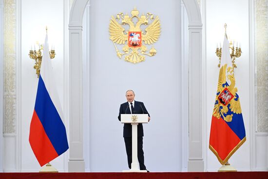 Russia Putin Olympic Paralympic Athletes