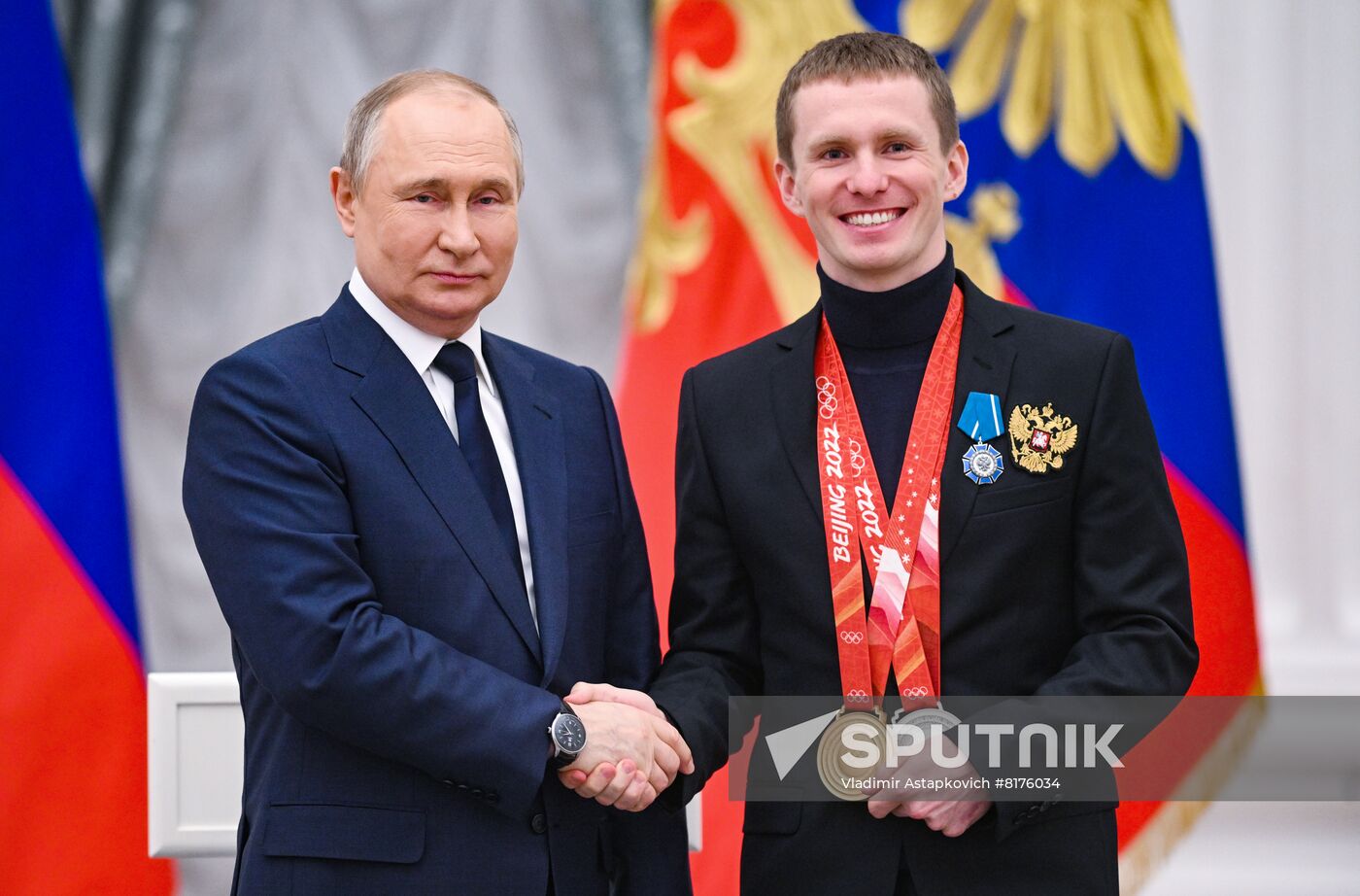 Russia Putin Olympic Medalists