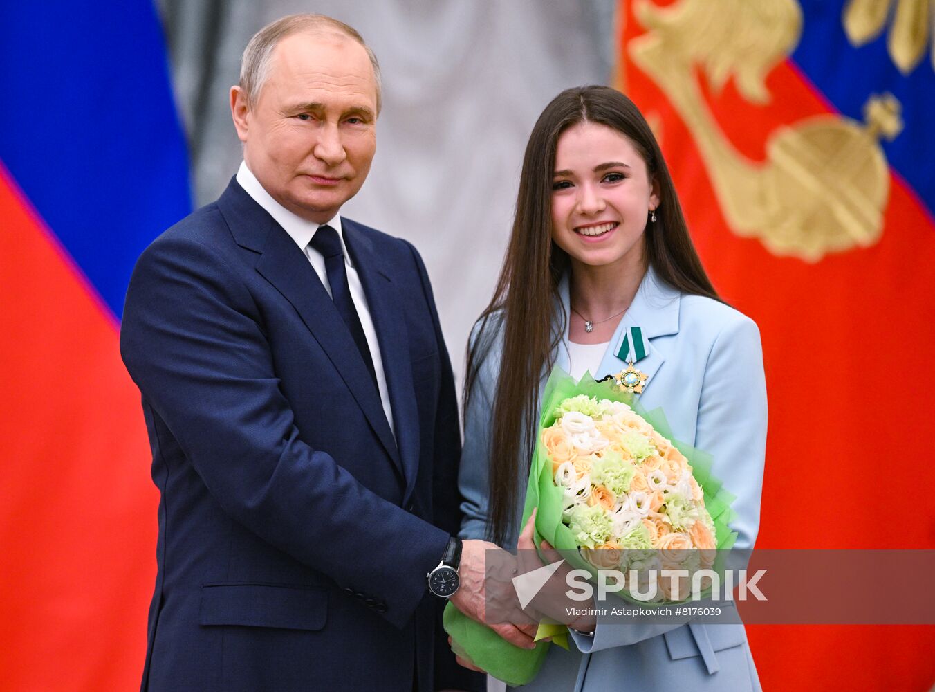 Russia Putin Olympic Medalists