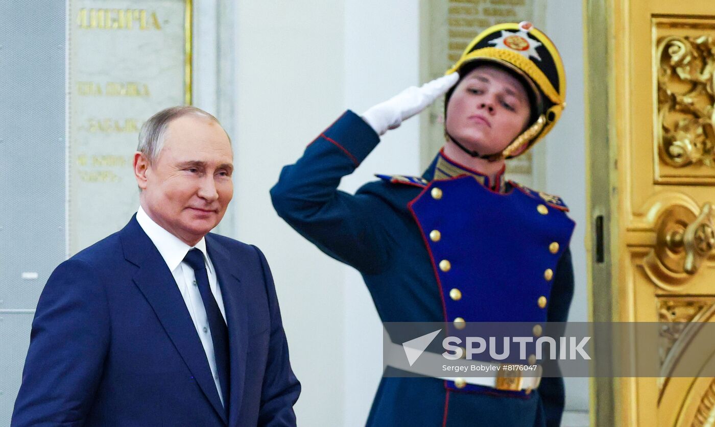 Russia Putin Olympic Paralympic Athletes