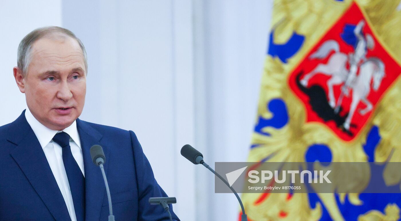 Russia Putin Olympic Paralympic Athletes