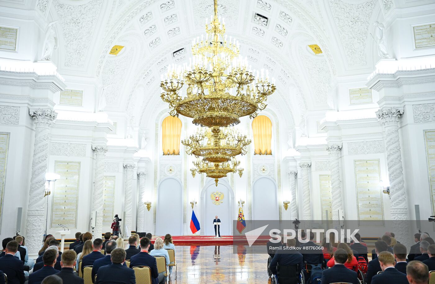 Russia Putin Olympic Paralympic Athletes