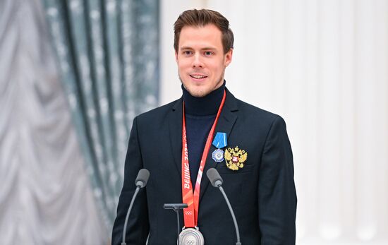 Russia Putin Olympic Medalists