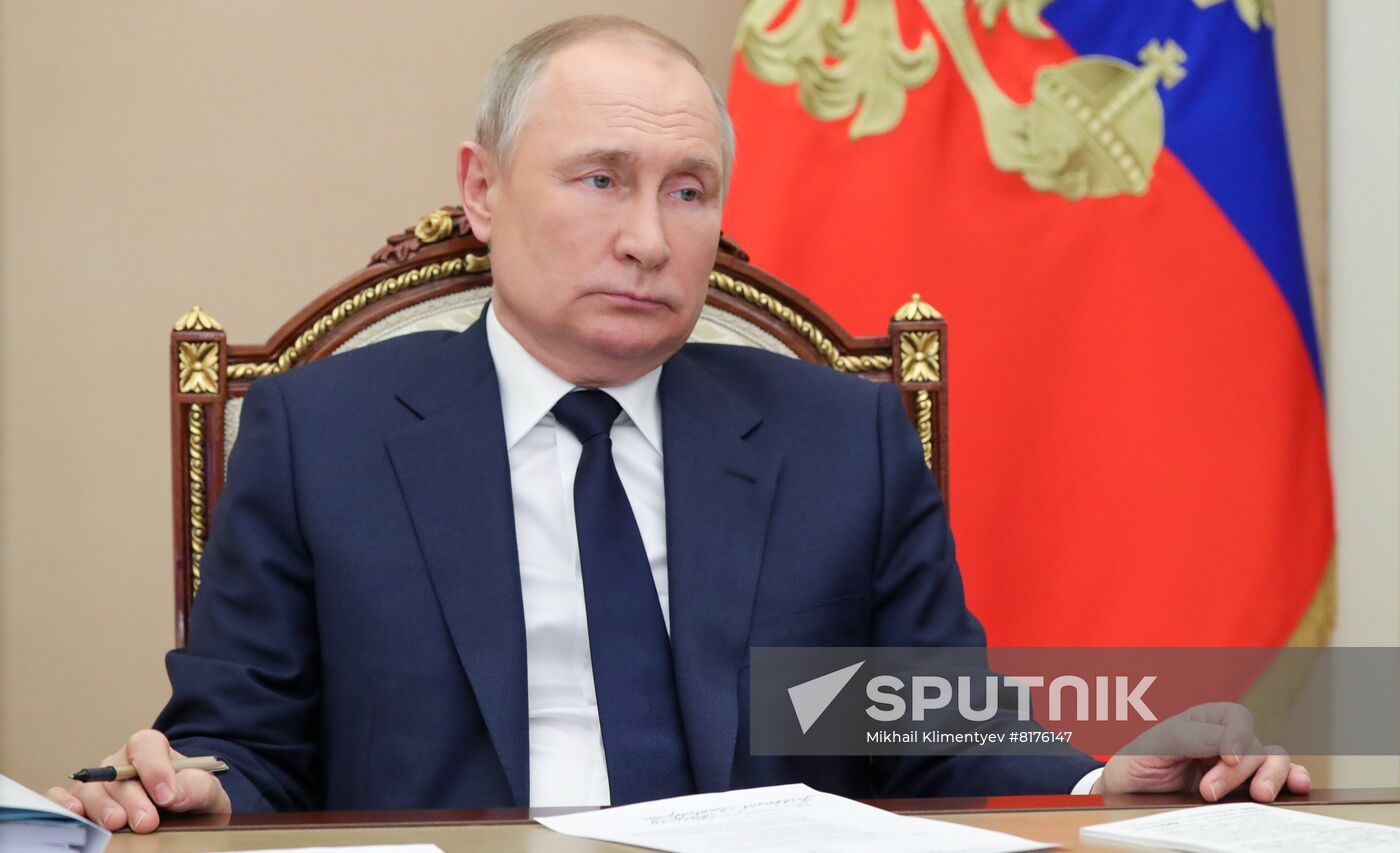 Russia Putin Physical Culture Sports Council