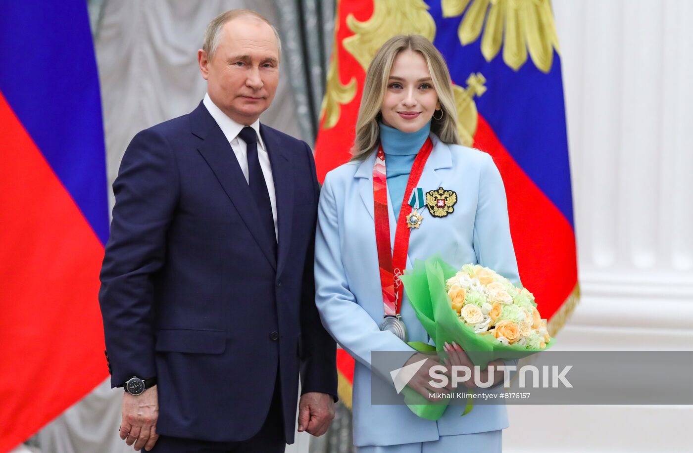 Russia Putin Olympic Medalists