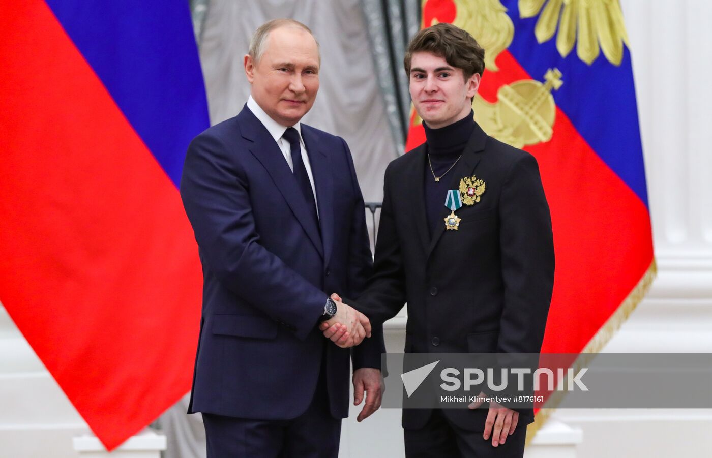 Russia Putin Olympic Medalists