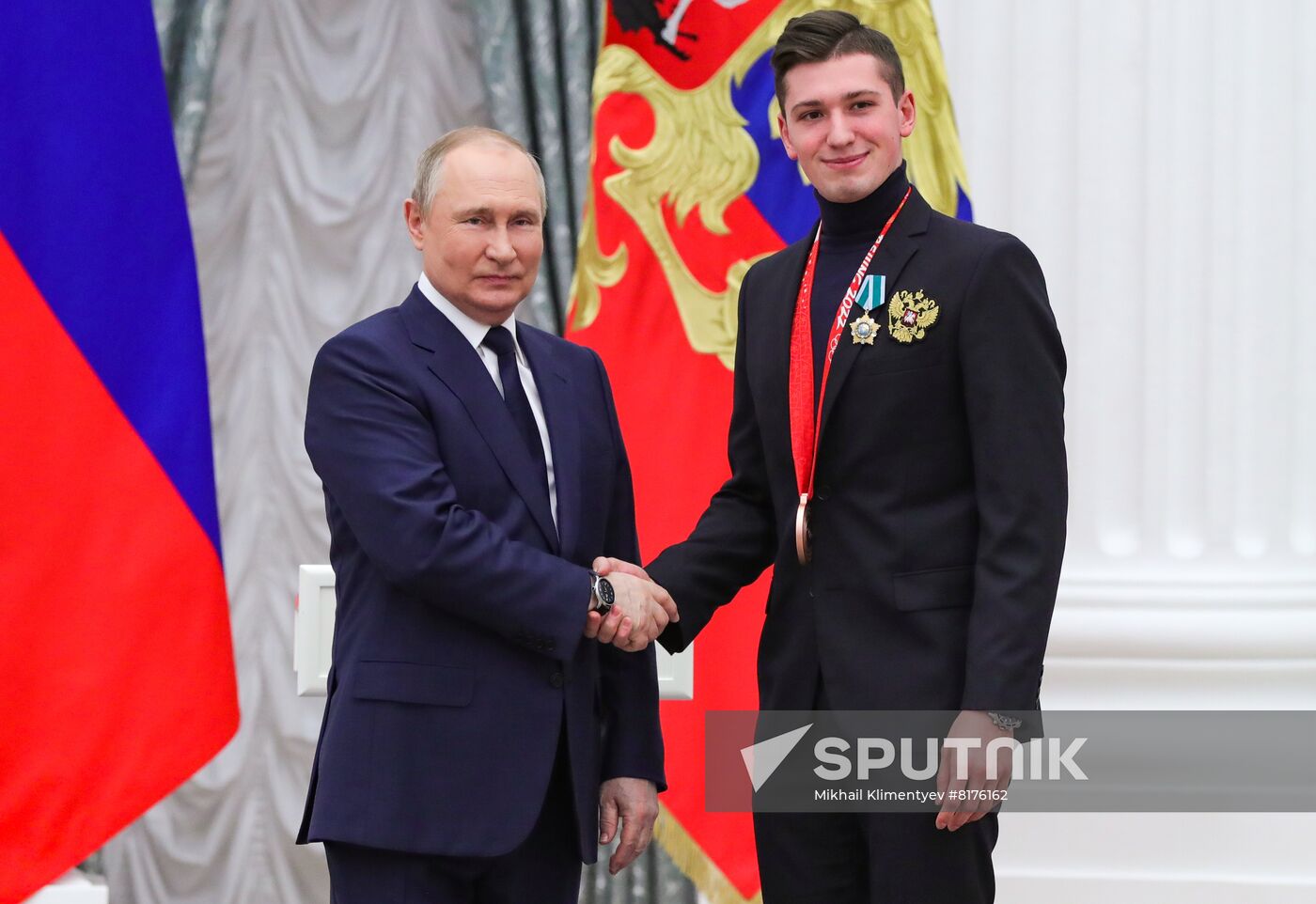 Russia Putin Olympic Medalists