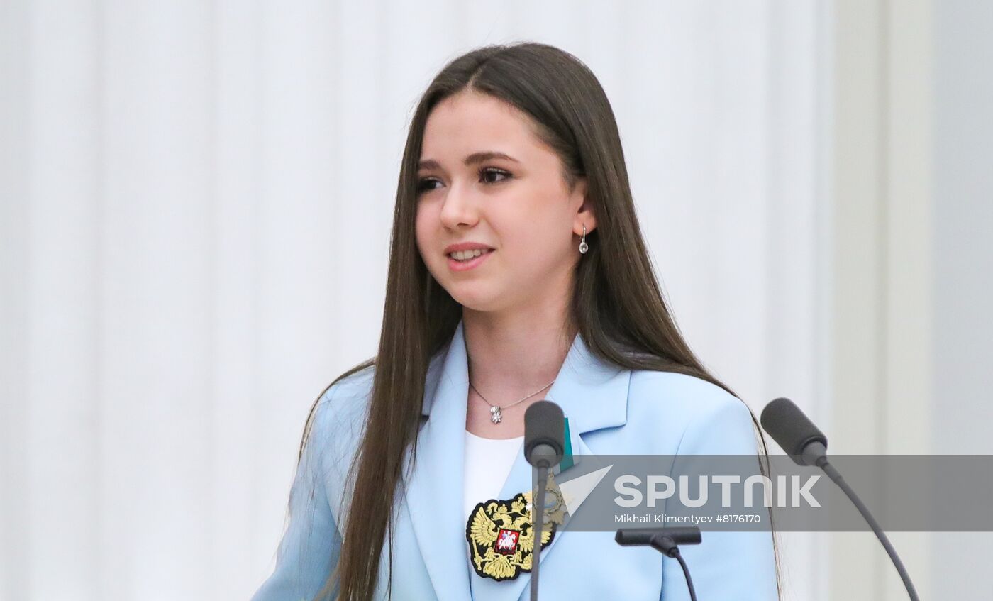 Russia Putin Olympic Medalists