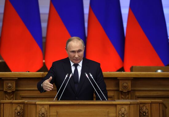 Russia Putin Legislators Council