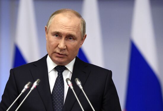 Russia Putin Legislators Council
