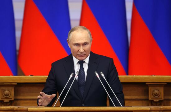 Russia Putin Legislators Council