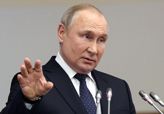 Russia Putin Legislators Council
