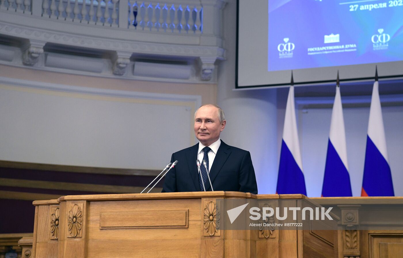 Russia Putin Legislators Council